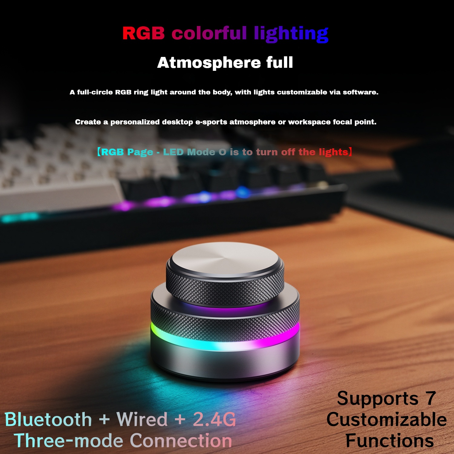 Tastiera RGB a doppia manopola - Gaming Keyboard No Rgb recensione e prezzo