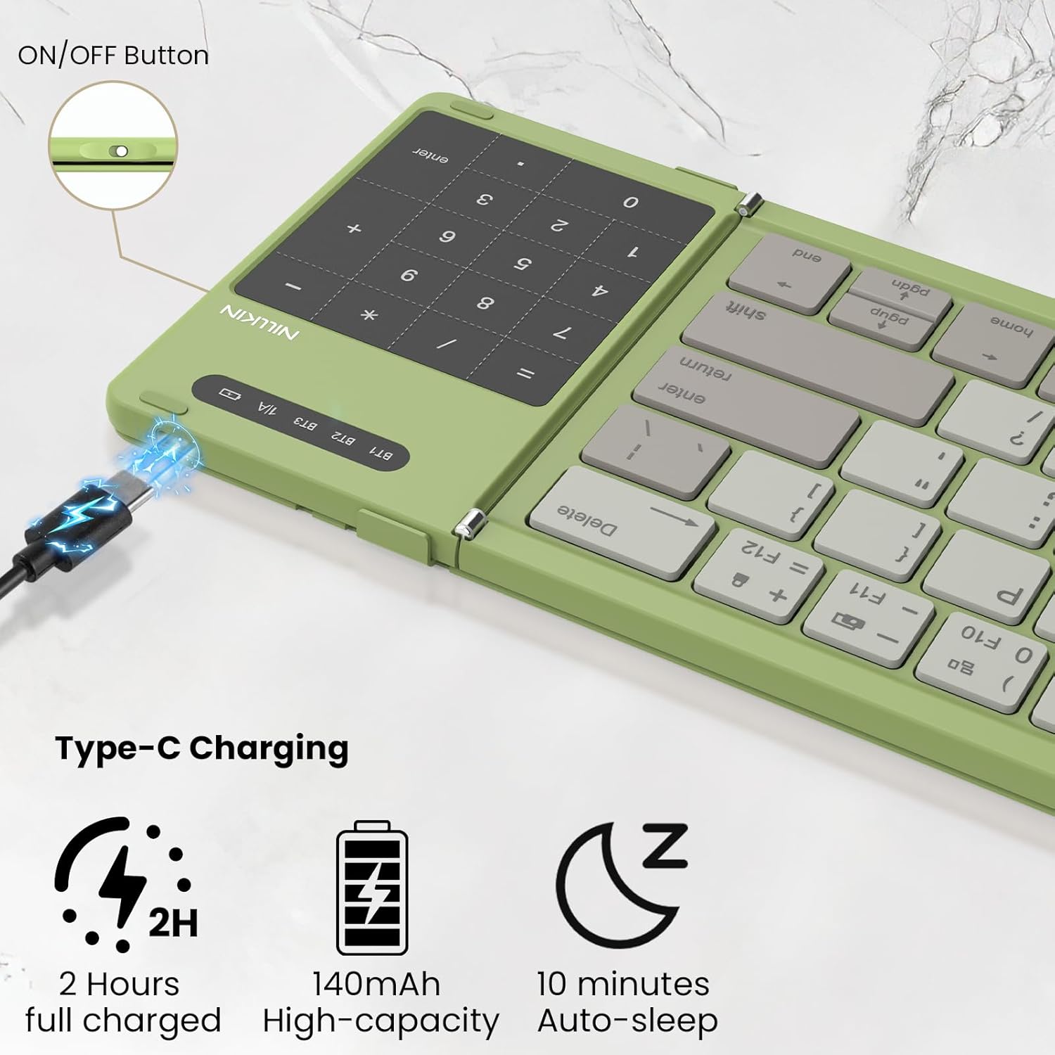 NILLKIN Mini tastiera Bluetoot - Gaming Keyboard Hot Swappable recensione e prezzo